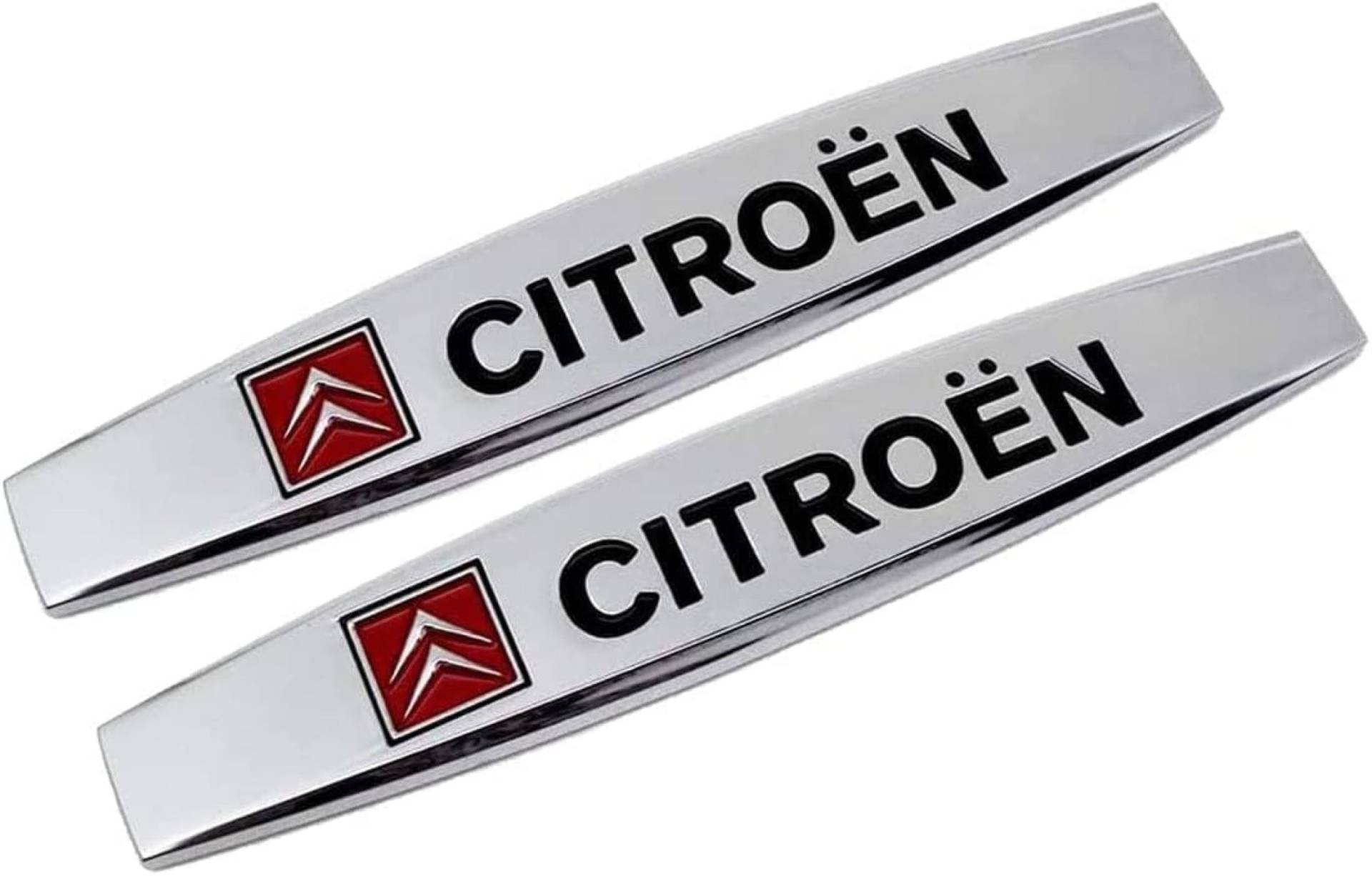 Auto Emblem Aufkleber für Citroen C1 C4 Cactus C3 Berlingo C5 Saxo,Abzeichen Buchstaben Abzeichen Aufkleber Heckkoffer Abzeichen Heckklappen Logo Auto Dekoration von HGFDSERT