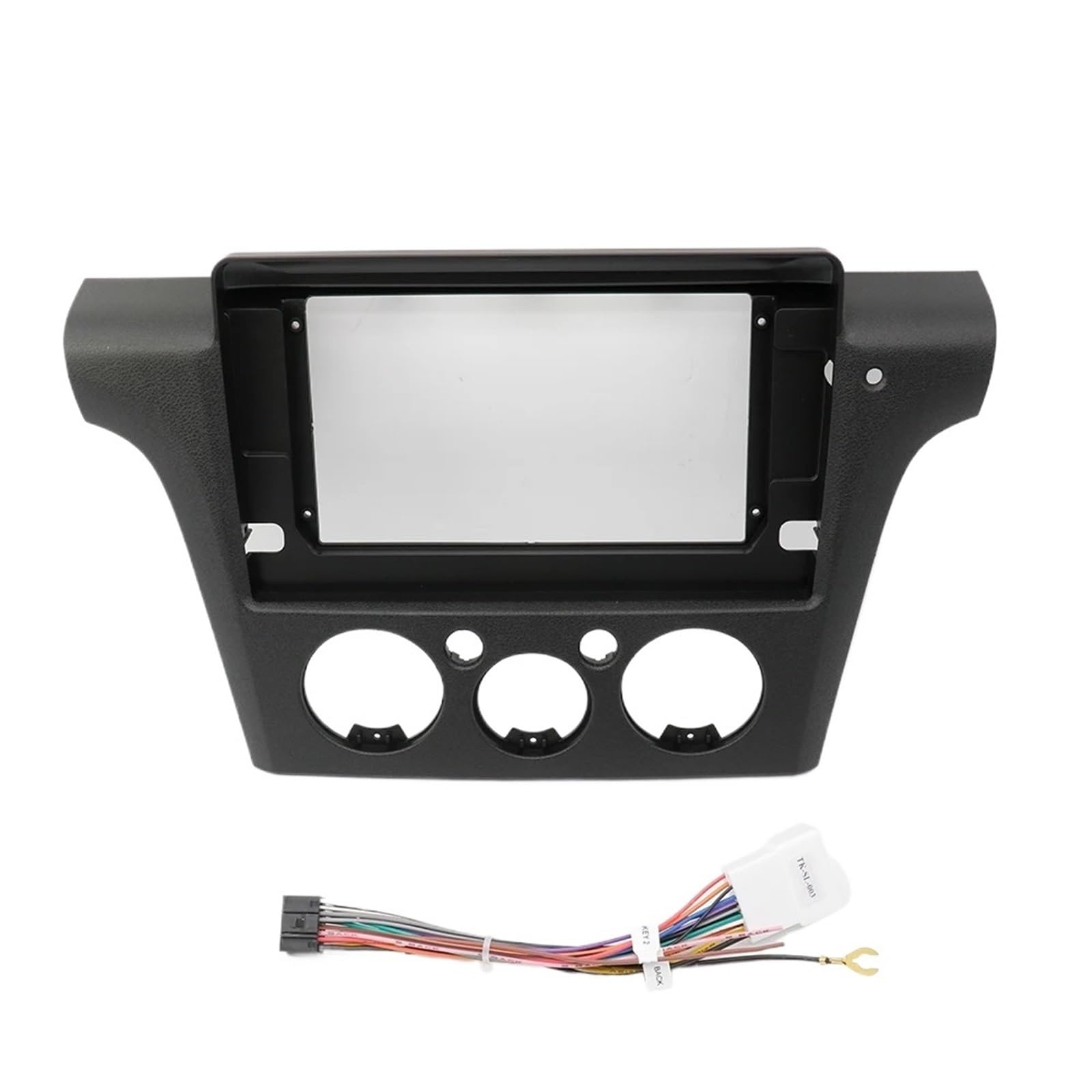 10,1 Zoll Autoradio-DVD-Player-Blendenrahmen/Passend for MITSUBISHI AIRTREK/OUTLANDER 2001-2005 (RHD) Audio-MP5-Stereo-Armaturenbrett Auto-Audio-Rahmen(Frame Cable) von HGFHGS