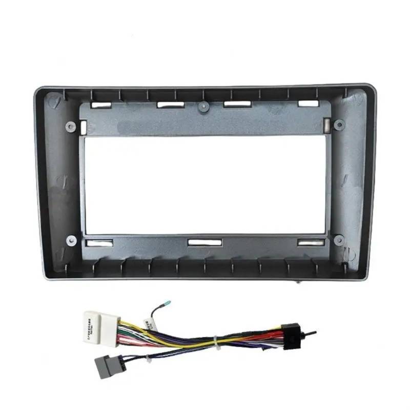 9-Zoll-Autorahmen-Blendenadapter Android Radio Audio Dash Fitting Panel Kit/Passend for Nissan Tiida 2005-2010 Auto-Audio-Rahmen(Frame Cable) von HGFHGS