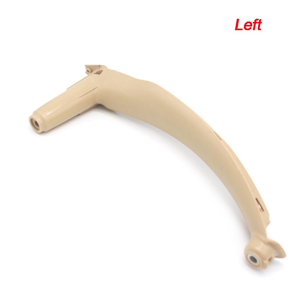 Auto-Innenraum-Türgriff Auto Vorne Hinten Innen Tür Griff Innere Panel Pull Trim/Fit for BMW E70 E71 X5 X6 2007-2014 LHD Innenraum Türgriff innen passend(Beige Left) von HGFHGS