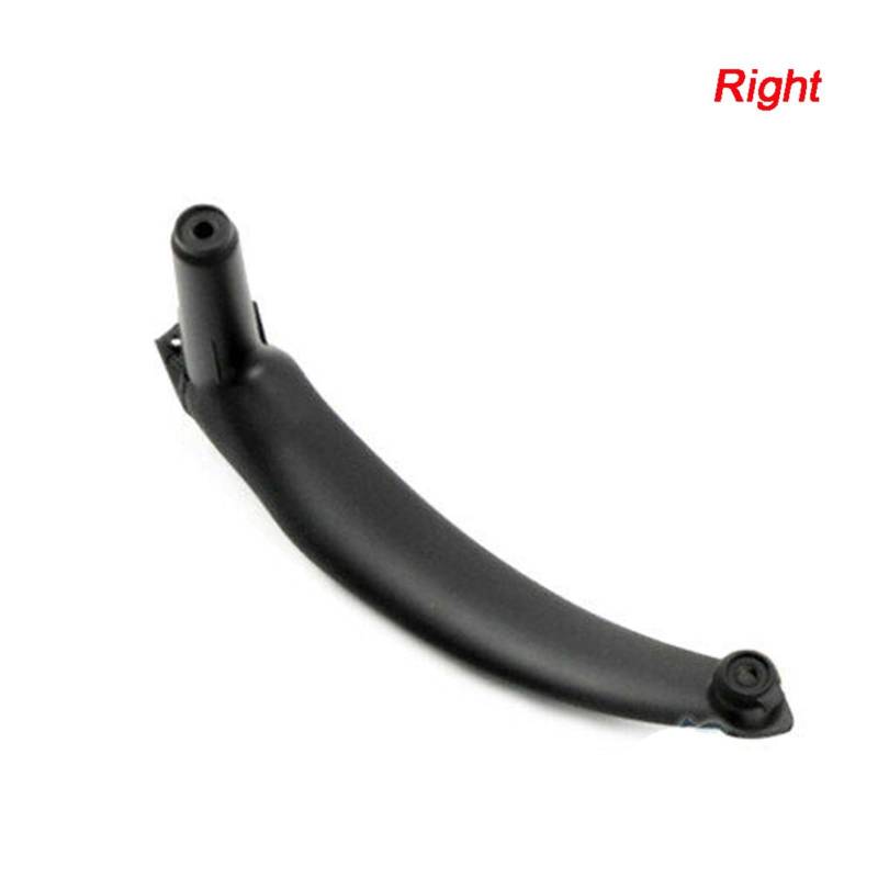 Auto-Innenraum-Türgriff Auto Vorne Hinten Innen Tür Griff Innere Panel Pull Trim/Fit for BMW E70 E71 X5 X6 2007-2014 LHD Innenraum Türgriff innen passend(Black Right) von HGFHGS