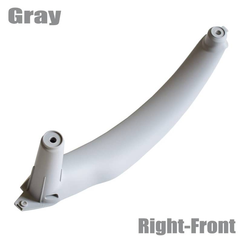 Auto-Innenraum-Türgriff Auto links vorne Fahrersitz LHD Innentürgriff Innenverkleidung Pull Trim Abdeckung/Passend for BMW E70 E71 X5 X6 2007-2014 Innenraum Türgriff innen passend(Gray-Right-Front) von HGFHGS