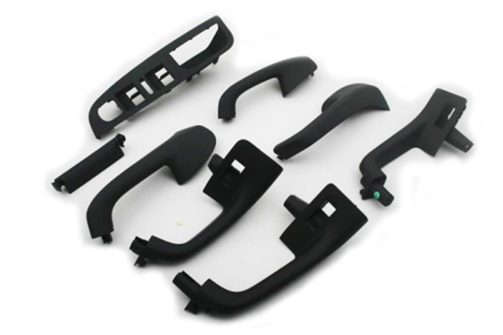 Auto-Innenraum-Türgriff Innen Haltegriff Set Satin Schwarz for Volkswagen/Fit for VW Golf Jetta MK5 Innenraum Türgriff innen passend von HGFHGS