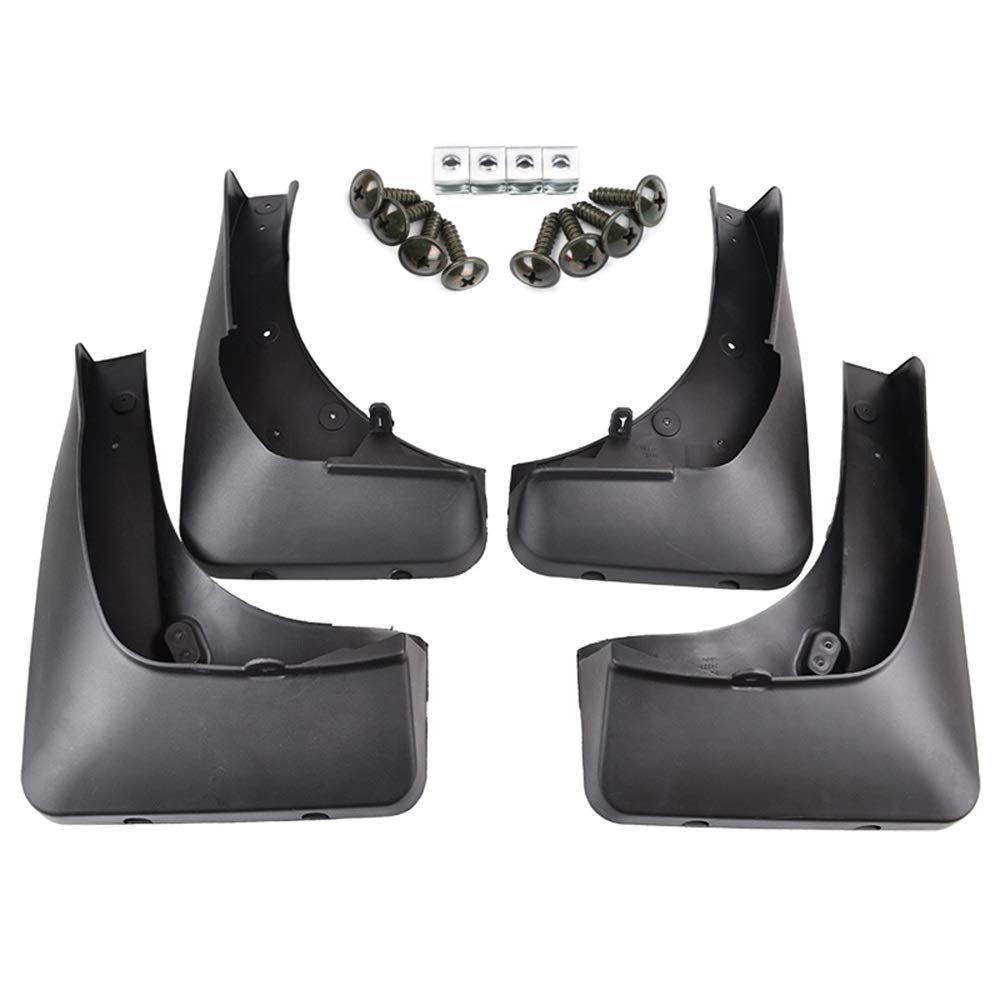 Auto-Kotflügel 4-teiliges Set Zierleisten vorne hinten Schmutzfänger Spritzschutz Autozubehör Styling/Passend for BMW X5 2007 – 2013 2008 2009 2010 2011 2012 kotflügel aufkleber auto von HGFHGS