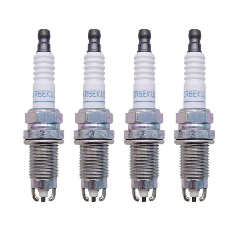 auto-zündkerzenschalter 4/6PCS MD355067 BKR6EKUC Zündkerze Kompatibel Mit Mitsubishi Aspire Galant Lancer Cedia Pajero Legnum Toyota Nadia SXN10 Vista 3S-FSE(4 Spark Plugs) von HGFHGS