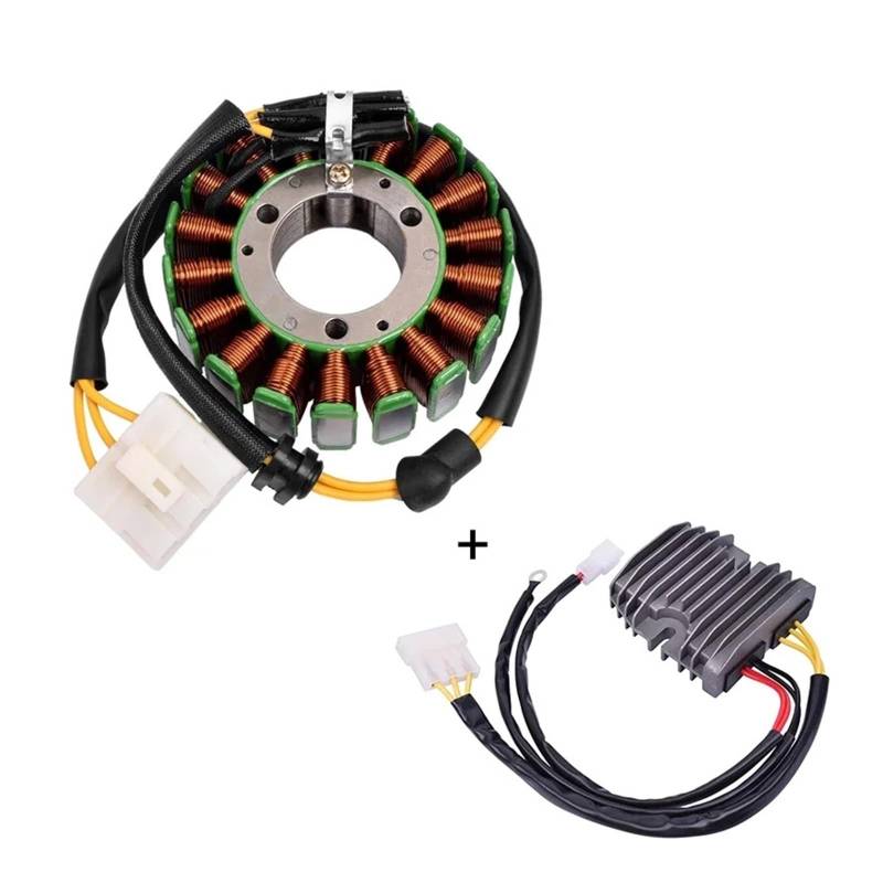 Motorrad Stator Spule + Regler Gleichrichter for Duke 125 Duke125 2011-2016 Duke 200 Duke 200 2012-2019 2013 2014 2017 2018(1set) von HGRYNDRO