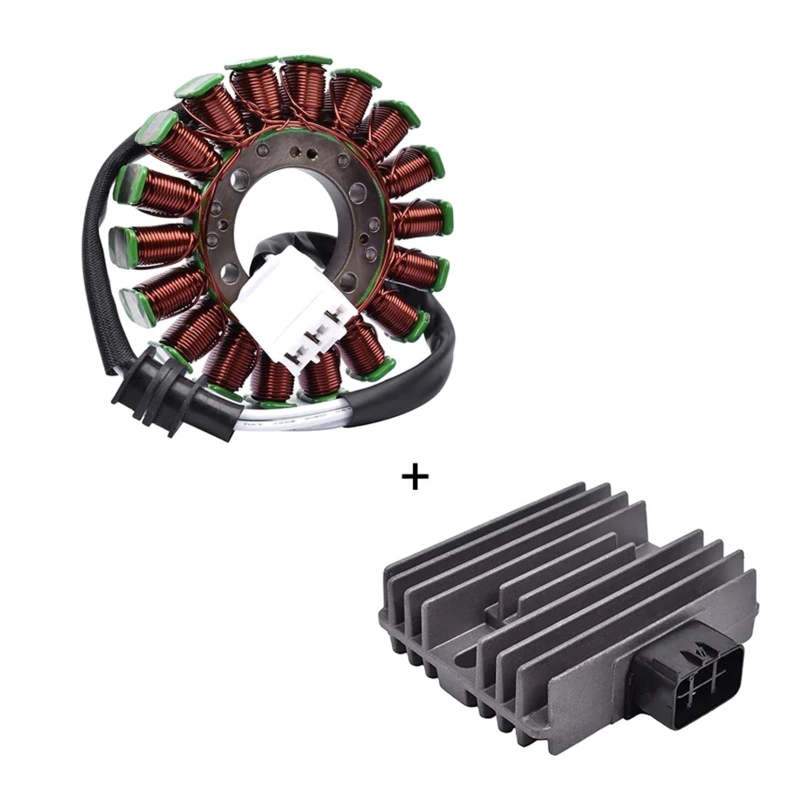 Motorrad Stator Spule Regler Gleichrichter Kit for YZF600 YZF 600 R6 Spannung YZF-R6 YZFR6 GENERATOR Regler Gleichrichter A von HGRYNDRO