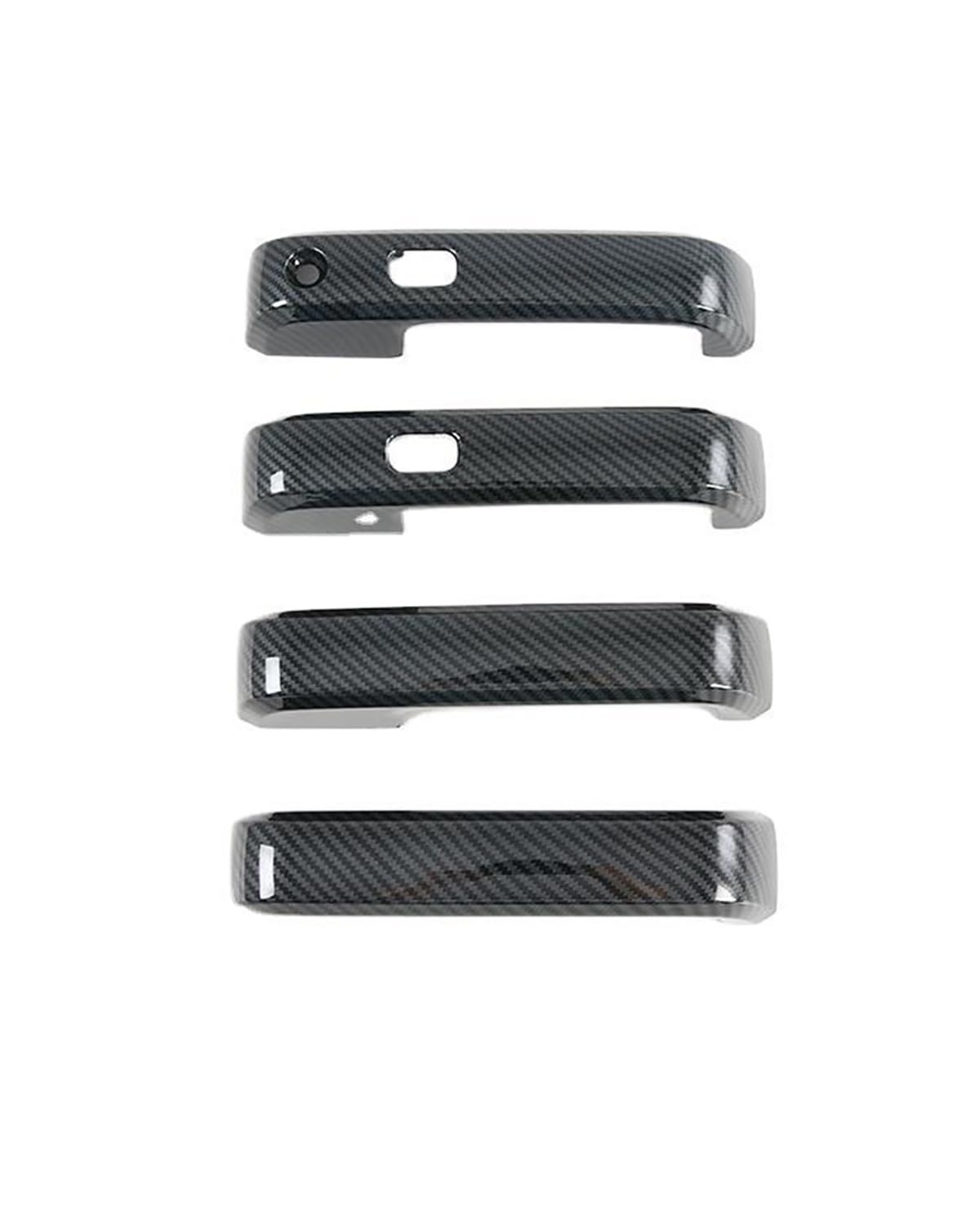 Außentürgriff Autotürgriffabdeckungen Für Ford Für F150 Für F-150 2015-2020 Kohlefaser Schwarz Autotürgriffabdeckung, Zieraufkleber Türgriff Blenden(with Key Hole Fiber) von HGYFS5