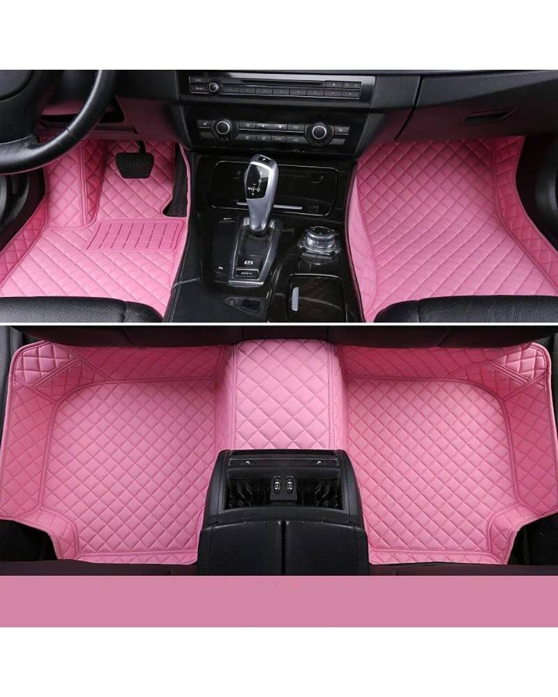 Auto Fussmatte Auto-Bodenmatte Für Suzuki Für Vitara Für Escudo Für LY 2022 2021 2020 2019 2018 2017 2016 2015 Auto-Innenraum Auto Fußmatten(Pink) von HGYFS5