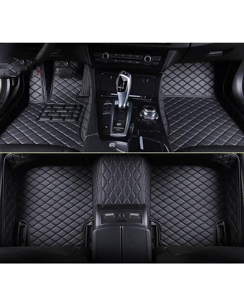 Auto Fussmatte Auto-Fußmatten Für Land Für Rover Für Range Für Rover Für Evoque Autoteppiche Fuß Coche Autoinnenausstattung Auto Fußmatten(All Black,2011-2015 2Doors) von HGYFS5