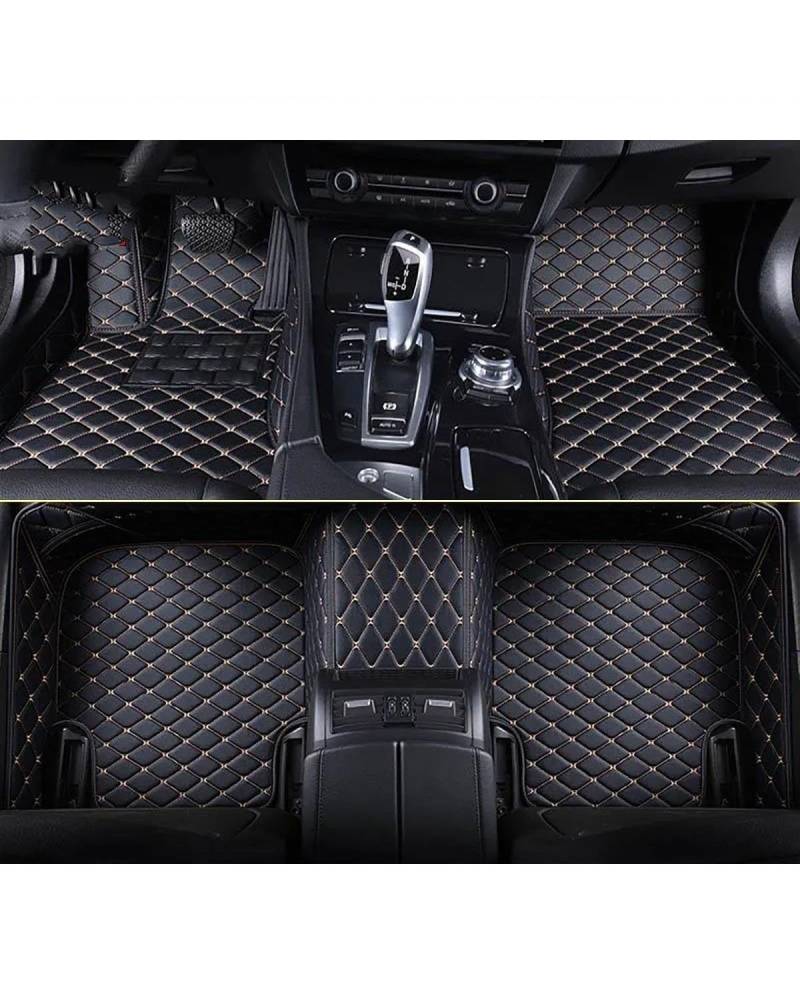 Auto Fussmatte Auto-Fußmatten Für Land Für Rover Für Range Für Rover Für Evoque Autoteppiche Fuß Coche Autoinnenausstattung Auto Fußmatten(Black Beige,2016-2019 2Doors) von HGYFS5