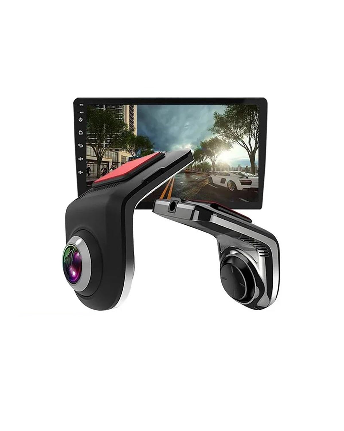 Autokamera 1080P USB Dash Cam Für Android Multimedia ADAS Auto DVR Dashcam DVRs Auto Video Recorder Recorder Player DVD Dashcam(None) von HGYFS5