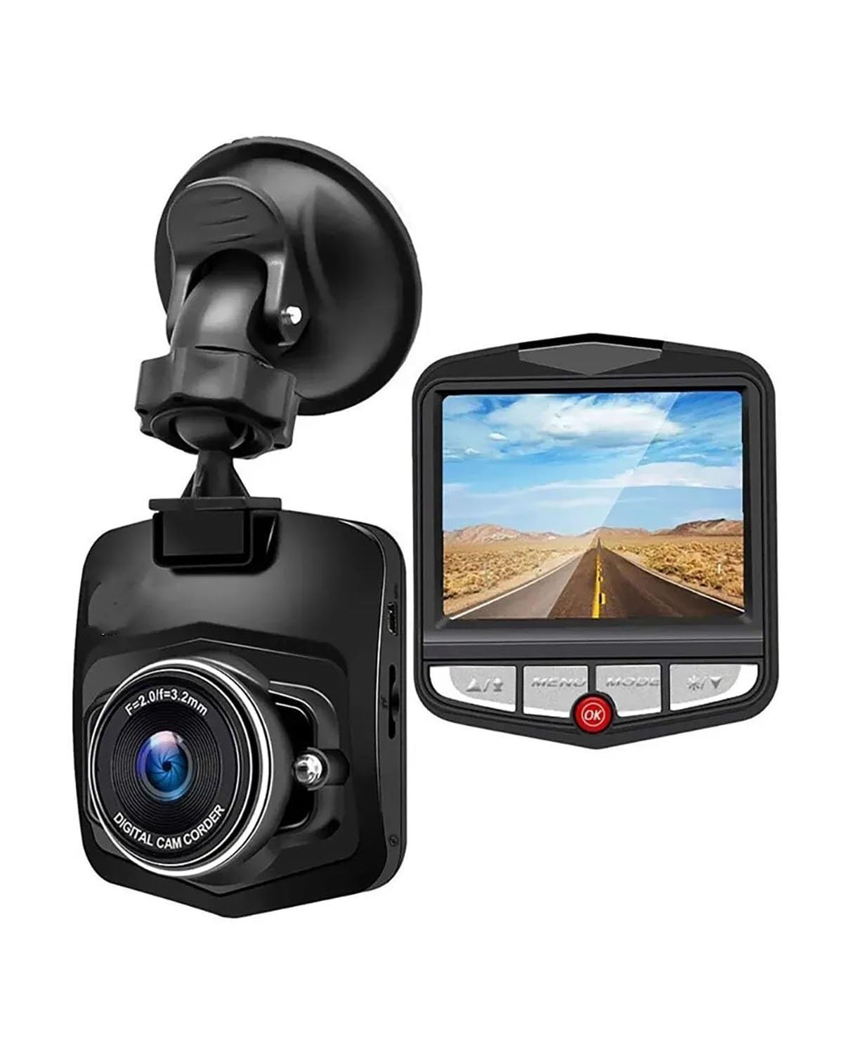 Autokamera Auto Kamera HD 1080P Dashcam DVR Recorder Dash Cam Auto DVR Auto Rückansicht Kamera Vehical Auto Cam Von Spiegel Recorder Dashcam(None) von HGYFS5