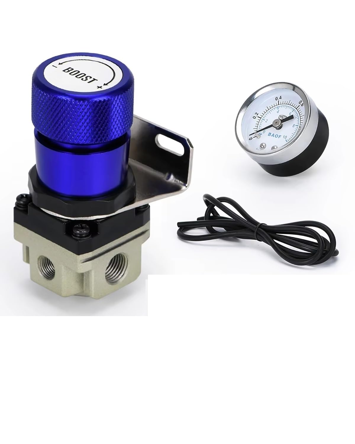 Boost Controller T2 Universal Einstellbarer Manueller Turbo-Boost-Controller 1–150 Psi Sr20det 5811 Manual Boost Controller Kit(Azul) von HGYFS5