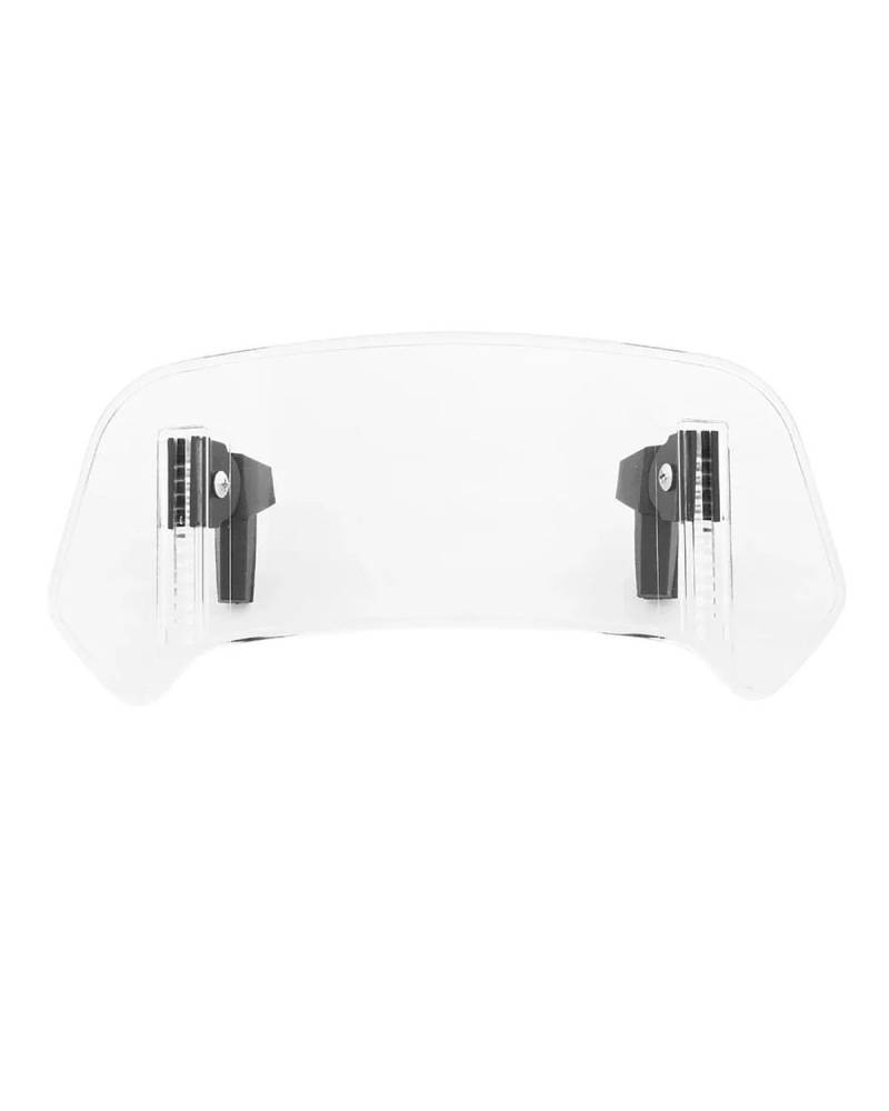 Windschild Motorrad Für R1300GS 2024 Clamp-Auf Windabweiser Spoiler Verlängerung Windschutzscheibe Windschutz R1250GS R1200GS Abenteuer F750GS F850GS Motorrad Windabweiser(Large Clear) von HGYFS5