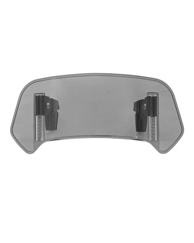 Windschild Motorrad Für R1300GS 2024 Clamp-Auf Windabweiser Spoiler Verlängerung Windschutzscheibe Windschutz R1250GS R1200GS Abenteuer F750GS F850GS Motorrad Windabweiser(Large Smoke) von HGYFS5