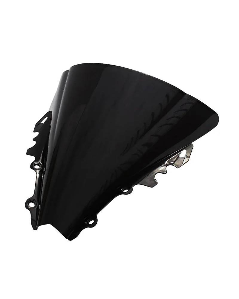 Windschild Motorrad Für Yamaha Für YZF600 Für R6 Für YZF-R6 2006 2007 Teile Motorrad Windschutzscheibe Spoiler Windschutz Air Wind Deflektor Motorrad Windabweiser(Black for R6 06-07) von HGYFS5