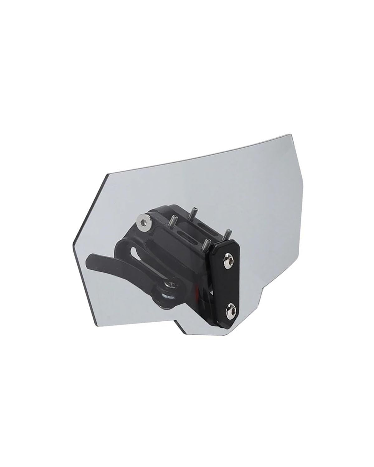 Windschild Motorrad Motorrad Universal Modifizierte Erhöhte Windschutzscheibe Windschutzscheibe Installiert Moto Windschutzscheibenverlängerung Motorrad Windabweiser(A Style Grey) von HGYFS5