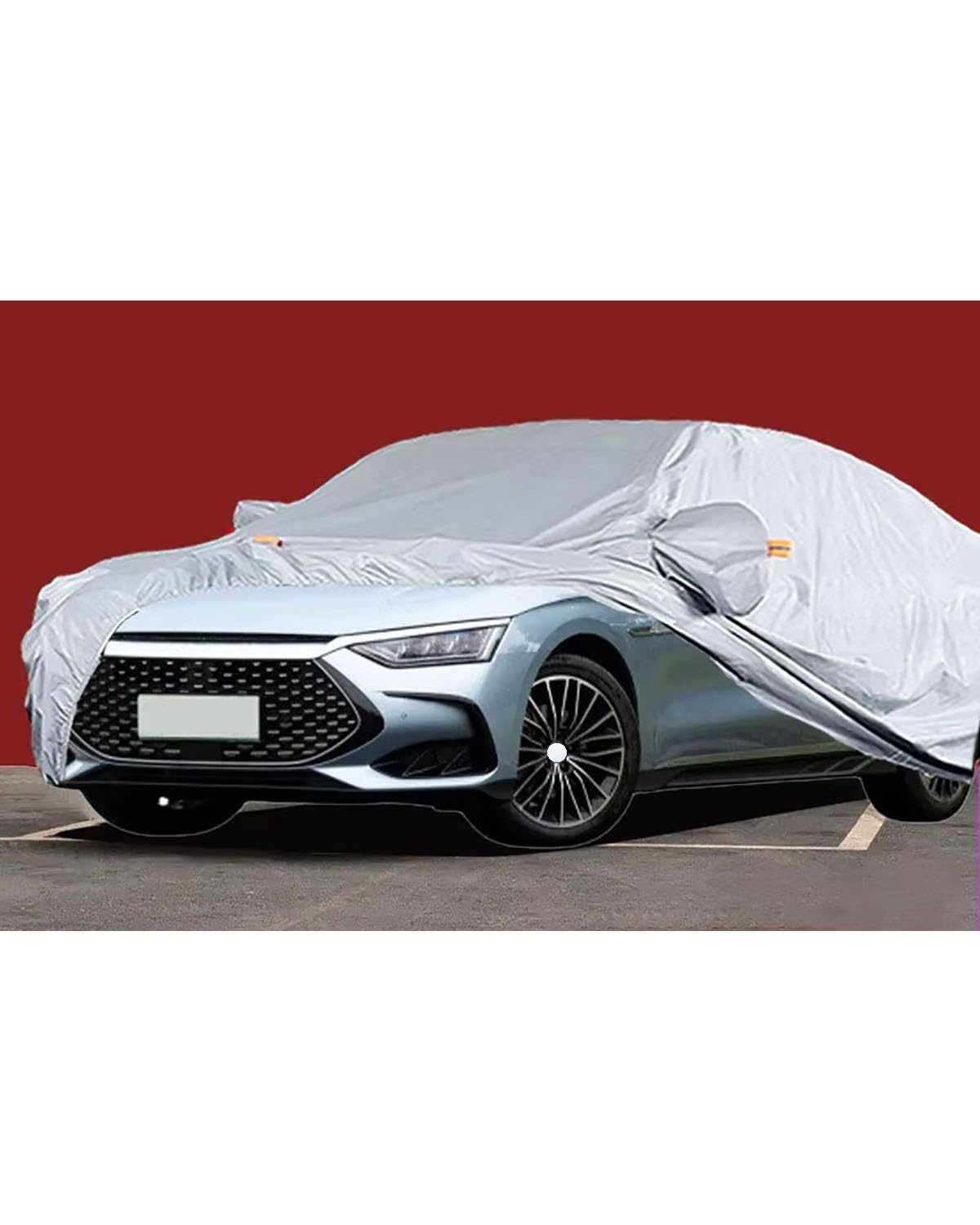 abdeckplane Auto Für BYD Für Han Car Cover Wasserdicht Allwetter Outdoor Car Covers Schneesicheres Winddichtes Zubehör Auto abdeckplane von HGYFS5