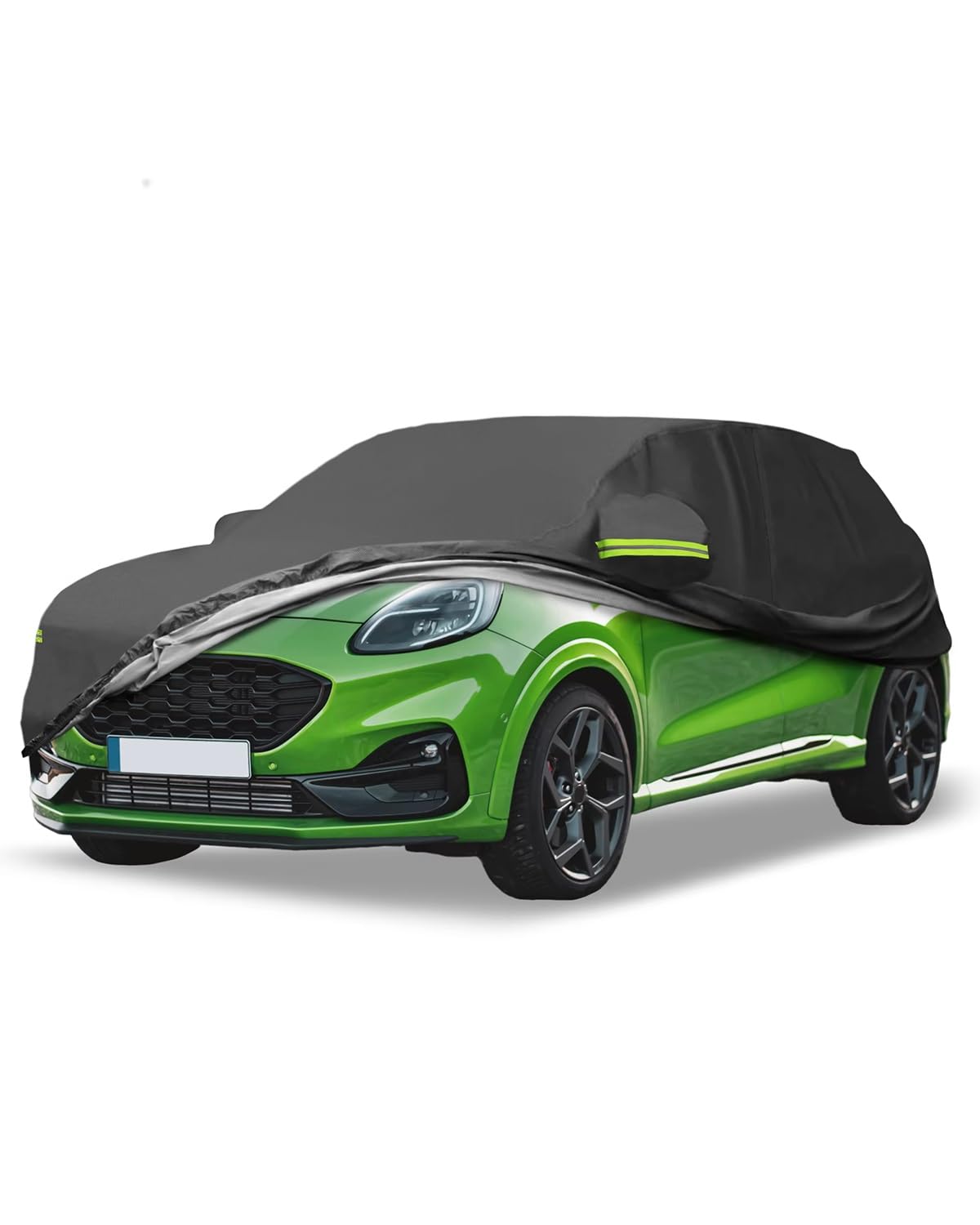 abdeckplane Auto Für Ford Für Puma 2019-2022 Autoabdeckung Outdoor Vollgarage Allwetter Regen Sonne Mit Reißverschluss Auto abdeckplane von HGYFS5