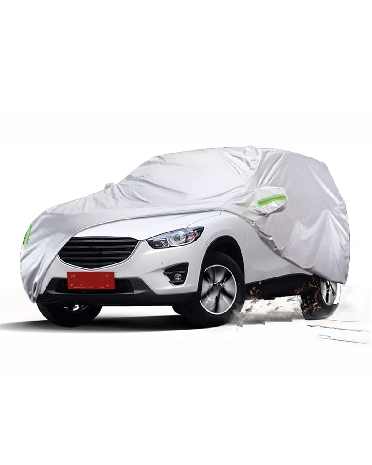 abdeckplane Auto Volle Auto Abdeckung Outdoor Sonnenschutz Regen Schnee Beständig SUV Abdeckung Staubdicht Für CX-5 Für CX5 Zubehör Auto abdeckplane von HGYFS5