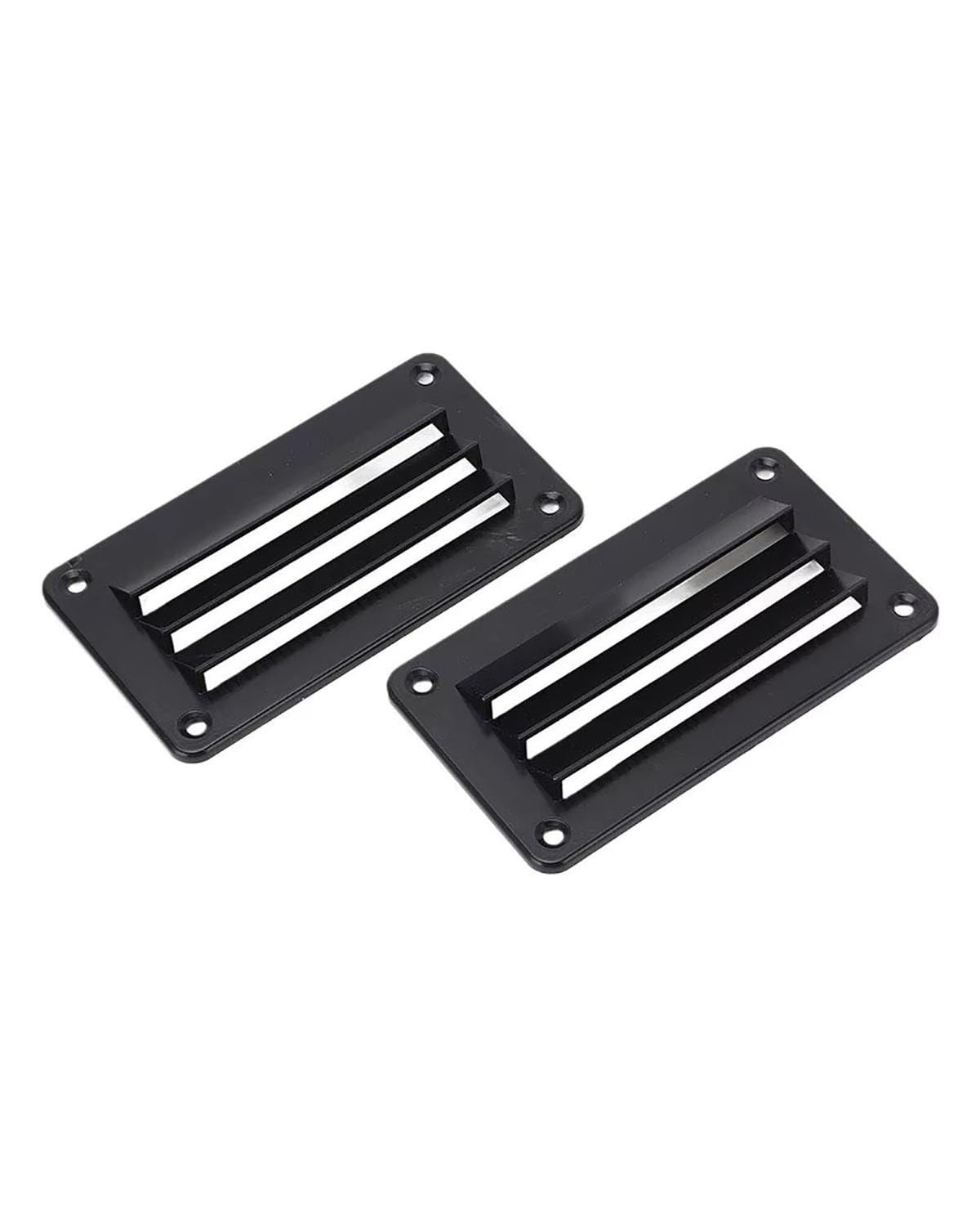 lüftungsgitter für wohnmobile 1 Paar RV-Entlüftungsschlitze, Professionelles Badezimmer, Büro, Lüftungsauslass, Gitter, Abluftventilator maxxfan(2pcs Black) von HGYFS5