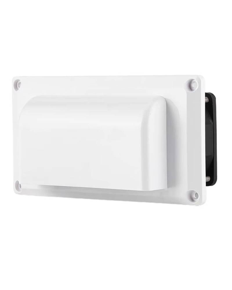 lüftungsgitter für wohnmobile RV Side Air Vent Belüftung Abluftventilator Wohnwagen Wohnmobil Anhänger Für Camper 12V Wohnmobil Side Air Vent Fan maxxfan(White) von HGYFS5