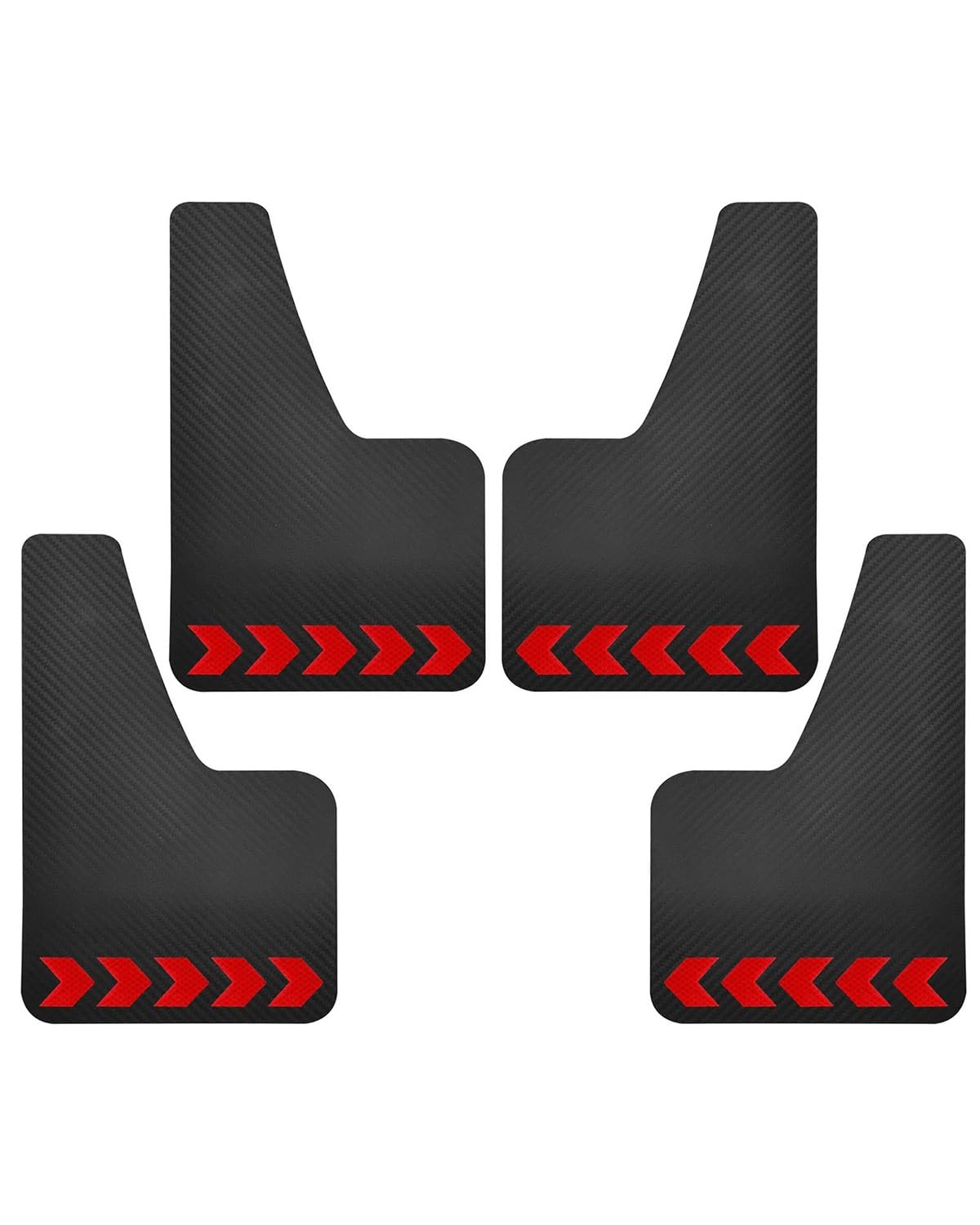 schmutzfänger Für Teslaes Für Model Für S Modell 3 Modell X Y 2016-2022 2018 2019 2020 2021 Auto Schmutzfänger Schlamm Klappen Splash Guards Kotflügel Mudguard(4Pcs with Stickers) von HGYFS5