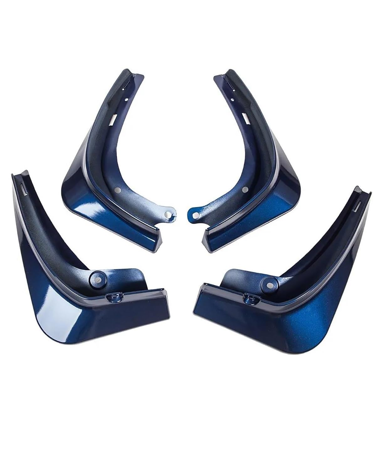 schmutzfänger Für Teslaes Für Modell Für 3 2022 Zubehör Schutz Kotflügel Vorne Hinten Rad Kotflügel Carbon Fiber ABS Heenvn Model3 2023 Schlamm Flaps Mudguard(Blue) von HGYFS5