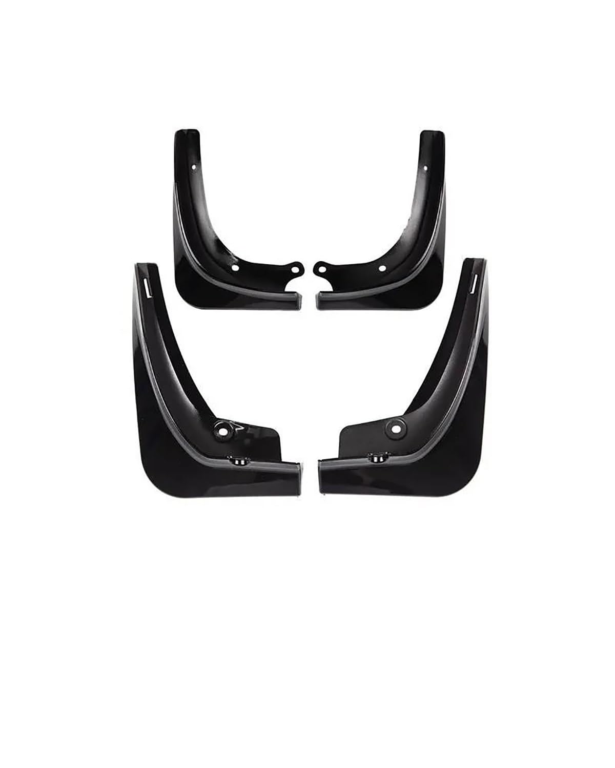 schmutzfänger Für Teslaes Für Modell Für Y 3 2022-2017 2023 Kotflügel Schmutzfänger Spritzschutz Kotflügel Matte ABS Kotflügel Flügel Mudguard(3 Glossy Black) von HGYFS5