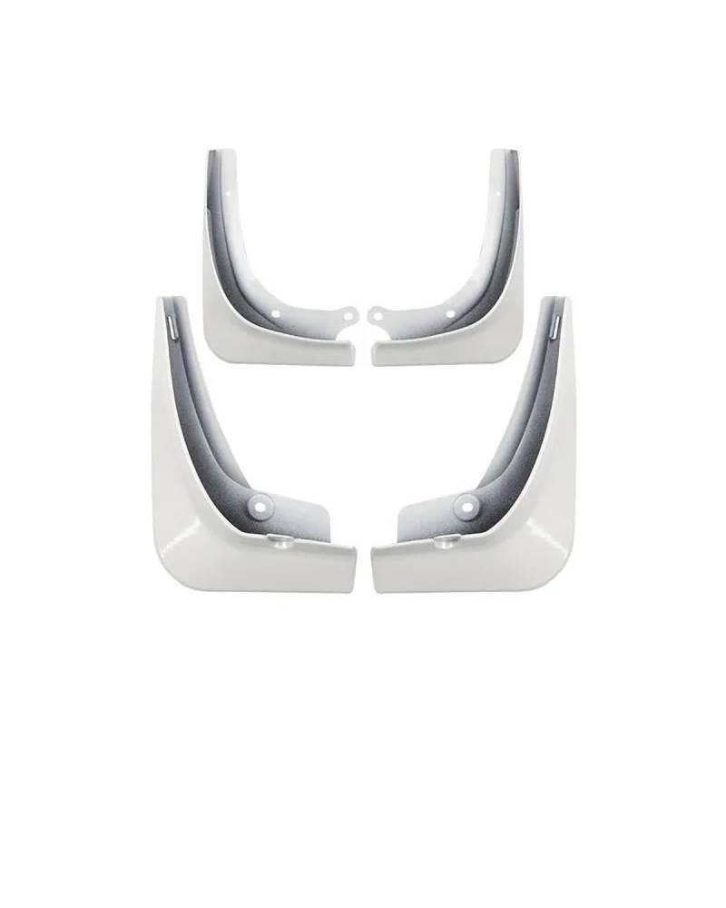 schmutzfänger Für Teslaes Für Modell Für Y 3 2022-2017 2023 Kotflügel Schmutzfänger Spritzschutz Kotflügel Matte ABS Kotflügel Flügel Mudguard(3 Glossy White) von HGYFS5