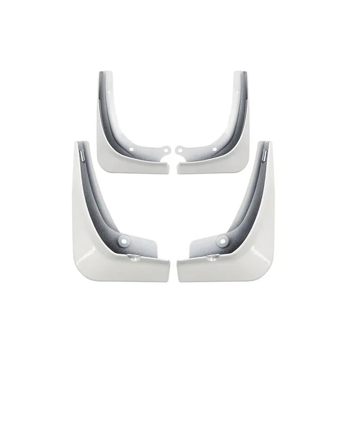 schmutzfänger Für Teslaes Für Modell Für Y 3 2022-2017 2023 Kotflügel Schmutzfänger Spritzschutz Kotflügel Matte ABS Kotflügel Flügel Mudguard(Y Glossy White) von HGYFS5