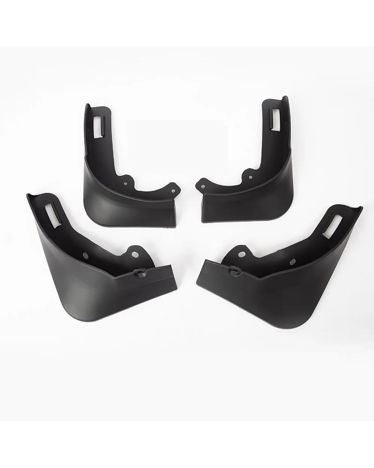 schmutzfänger Für Teslaes Für Modell Für Y Schmutz Fänger Kotflügel Vorderrad Hinterrad Kotflügel 4 Stück Spritz Schutz Abs Zubehör Mudguard(Glossy Black) von HGYFS5