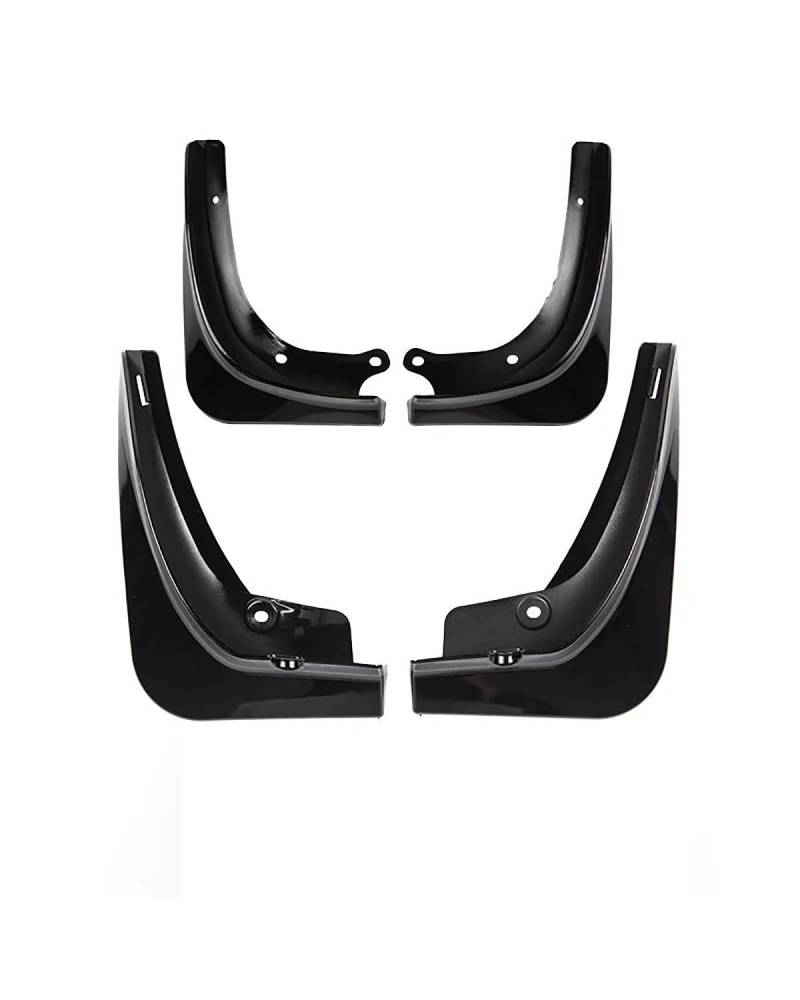 schmutzfänger Für Teslaes Für Modell Für Y Splash Guards Kotflügel Carbon Faser Matte Schwarz ABS Kotflügel Auto Zubehör Schlamm Flaps Mudguard(Black) von HGYFS5