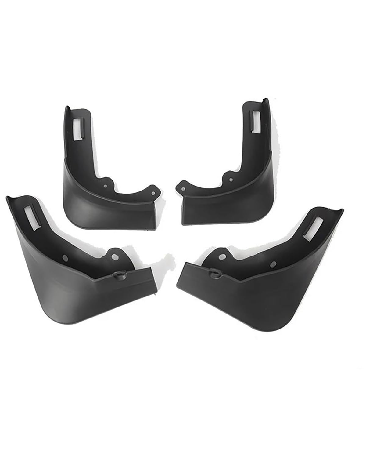 schmutzfänger Für Teslaes Für Modell Für Y Splash Guards Kotflügel Carbon Faser Matte Schwarz ABS Kotflügel Auto Zubehör Schlamm Flaps Mudguard(Matte Black) von HGYFS5