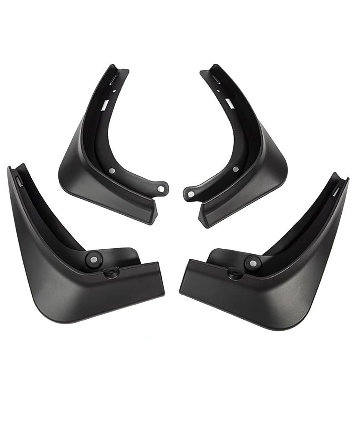 schmutzfänger Schmutz Fänger Für Teslaes Modell 3 2021-2023 Zubehör Schutz Kotflügel Vorderrad Hinterrad Kotflügel Kohle Faser Abs Mudguard(Matte Black) von HGYFS5