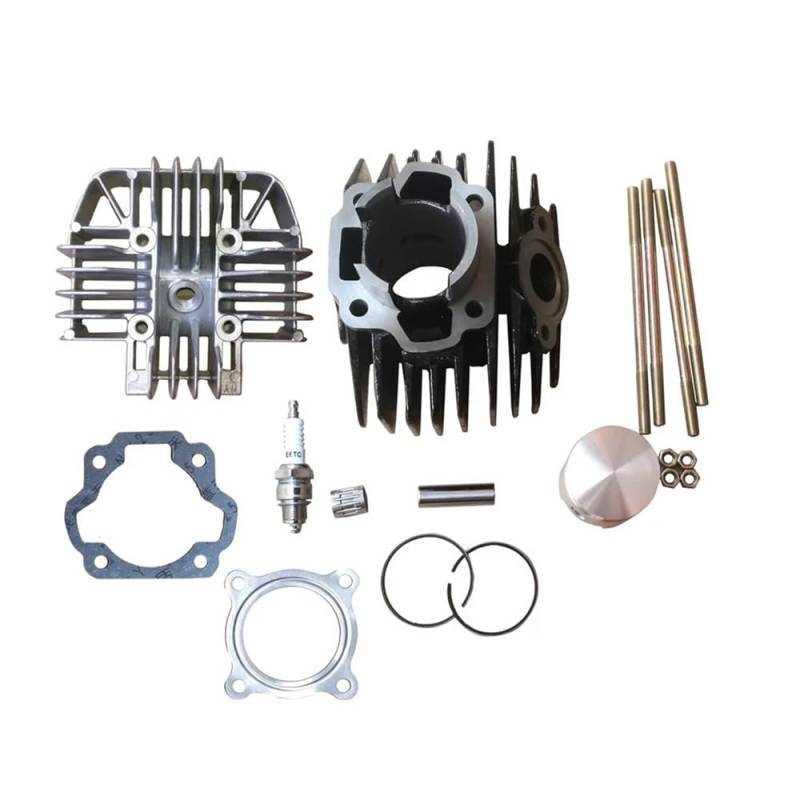 47mm Big Bore Zylinder Kolben Ring Kit Dichtung Kompatibel Mit PW80 1983-2006 Off-Road Motor Zylinder von HGtAeW