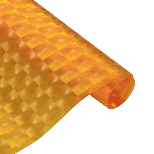 HHF Aufkleber 30 * 150cm Car Styling Auto-Licht-Tönung-Vinylfilm Auto-Scheinwerfer-Rücklicht-Foglight dekorative Aufkleber Verpackungs-Lampe Tönungsfolie (Color Name : Orange) von HHF-1