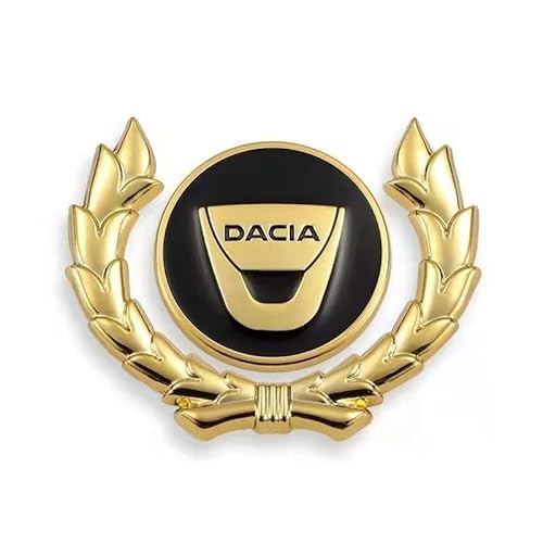 Auto Abzeichen Aufkleber Logo,für Dacia Sandero III Hatchback/Stepway III Crossover 2020-2024 Emblem Abzeichen 3D Metalldekoration Aufkleber,Styling Zubehör von HHGFTIY
