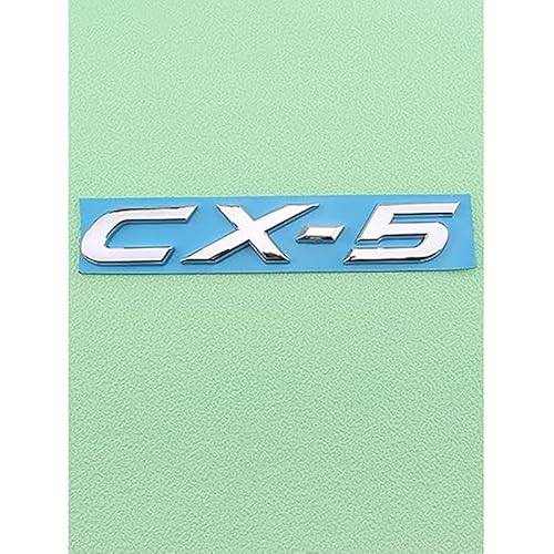 Auto Abzeichen Aufkleber Logo,für Mazda CX5 Emblem Abzeichen 3D Metalldekoration Aufkleber,Styling Zubehör,A von HHGFTIY