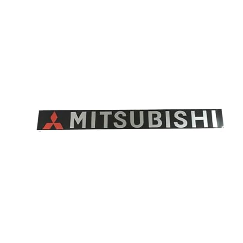 Auto Abzeichen Aufkleber Logo,für Mitsubishi Outlander 3. Gen 7-seat 2016-2021 Emblem Abzeichen 3D Metalldekoration Aufkleber,Styling Zubehör,A von HHGFTIY