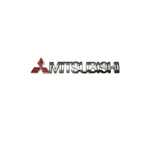 Auto Abzeichen Aufkleber Logo,für Mitsubishi Outlander 3. Gen 7-seat 2016-2021 Emblem Abzeichen 3D Metalldekoration Aufkleber,Styling Zubehör,B von HHGFTIY