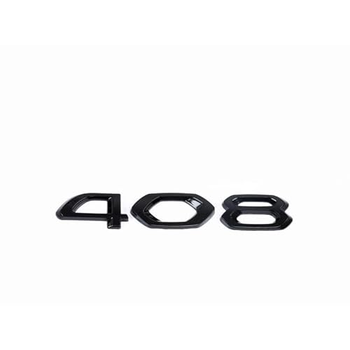 Auto Abzeichen Aufkleber Logo,für Peugeot 4008 5008 3008 2008 308 408 Emblem Abzeichen 3D Metalldekoration Aufkleber,Styling Zubehör,C von HHGFTIY