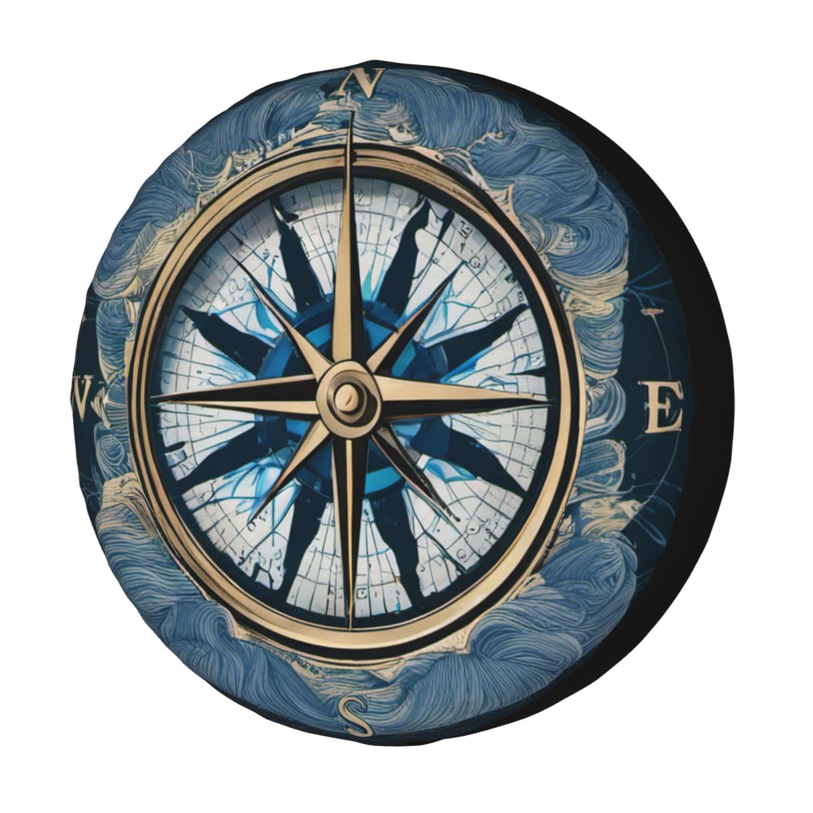 Compass Ersatzreifenabdeckung, wasserdicht, staubdicht, universal, Sonnenschutz, Rad-Abdeckung, passend für Anhänger, Wohnmobil, SUV und viele Fahrzeuge, 40,6 cm (16 Zoll) von HHHHSKEUDGS