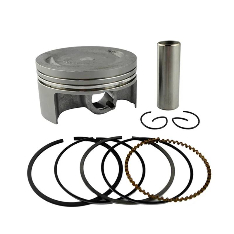 Motorrad STD +25 +50 +100 Kolben & Kolbenringsatz for YBR250 XG250 TRICKER YFM25R Raptor 250 XT250 Serow YS250(Piston Kit(74.5mm)) von HHTTXXYY