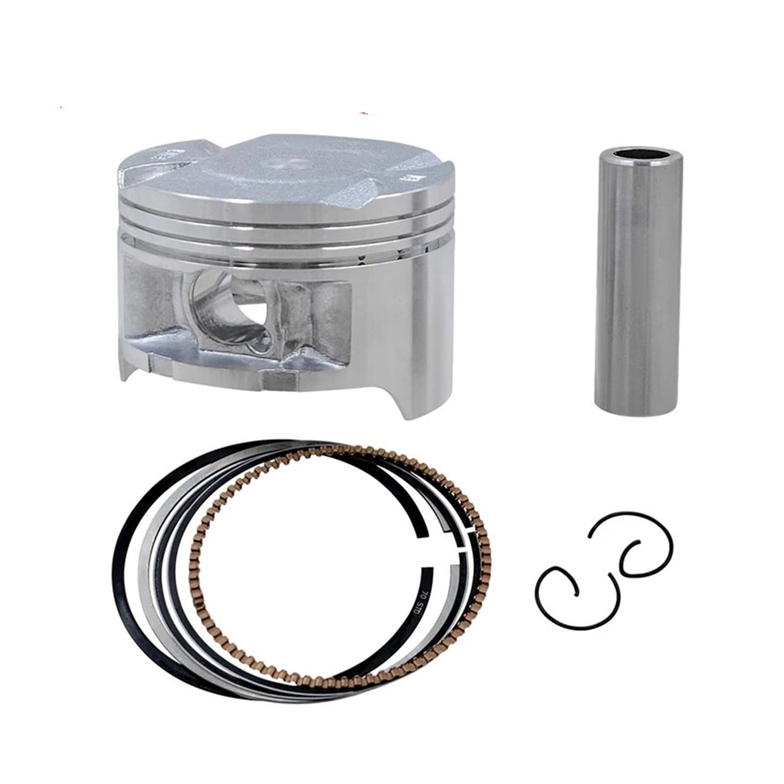 Motorradzylindergröße STD +25 +50 70 mm ~ 70,5 mm Kolben- und Kolbenringsatz for AX-1 AX1 250 NX250 XL250 KW3(Piston Kit (70.5mm)) von HHTTXXYY