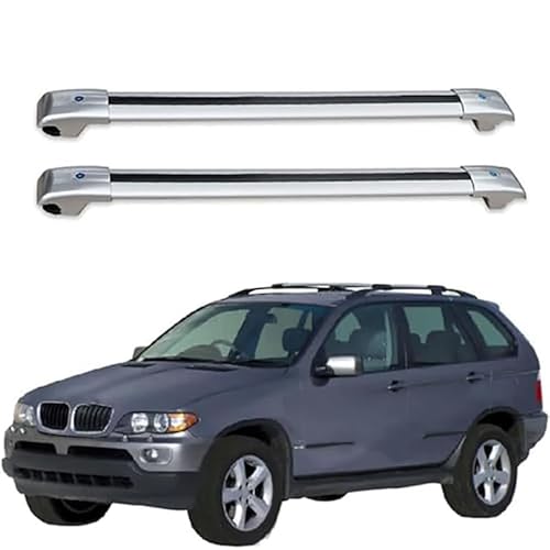 Dachträger, Für BMW X5 E53 2000-2006,RelingträGer,offene Dachrelings mit,Dachträger Querstange,Lastenträger,Fracht Dachträger,B von HHYHUJYG