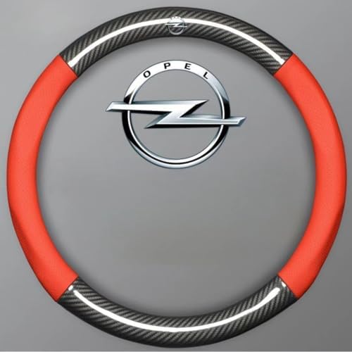 Auto lenkradbezug, für Opel Zafira 2011-2019 Anti Rutsch Auto Lenkradabdeckung Lenkrad Abdeckung, Steering Lenkradschoner für Auto Zubehör,A von HHYYKKL
