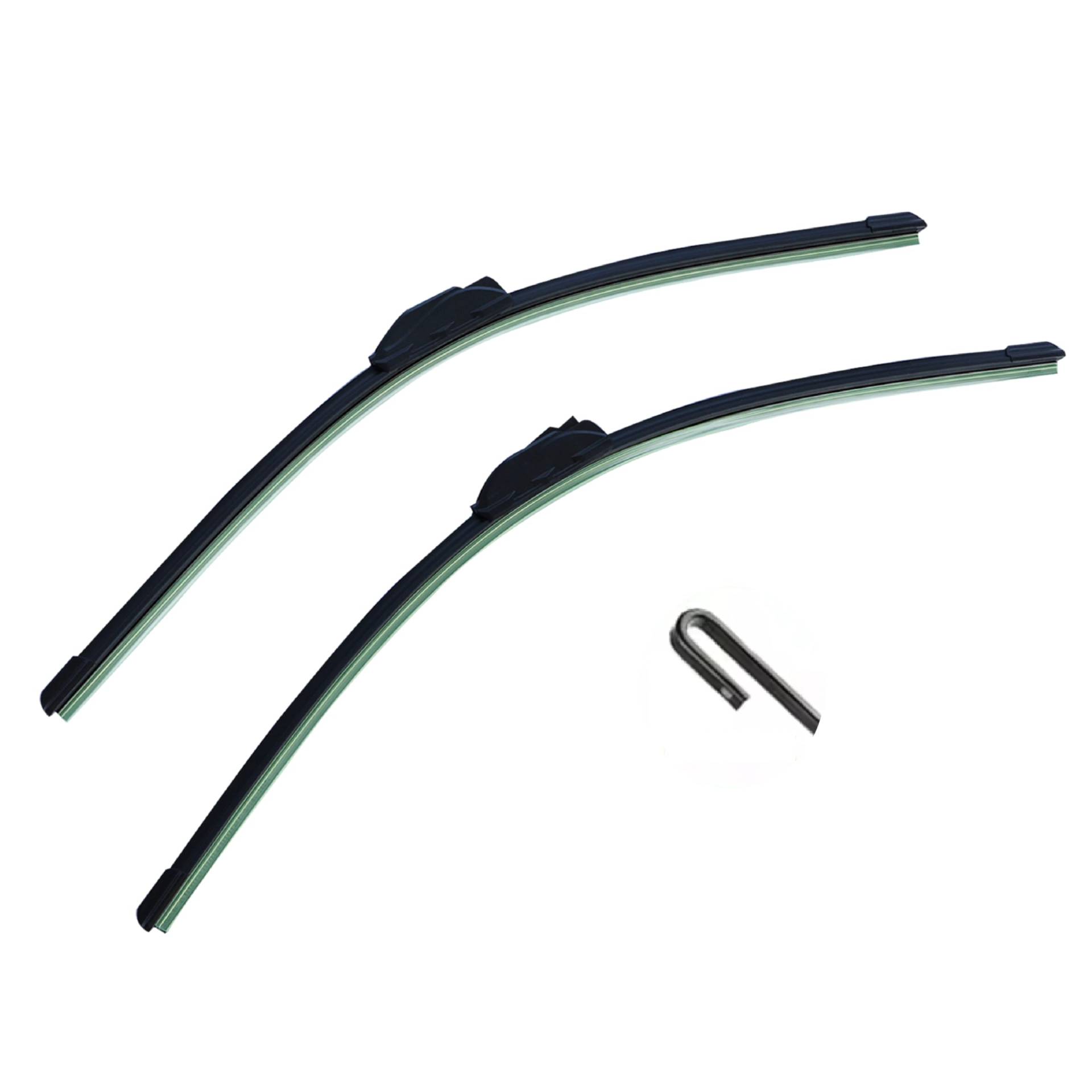 HIBEYO Auto Frontscheibenwischerblätter Kompatibel Mit Mercede C-Klasse W203 2000-2003 U-Hakenarme Gummi Auto Front Wischer Klingen Windschutzscheibe Windschutz Fenster Pinsel zubehör 24 "+ 21" HIBEYO Auto Frontscheibenwischerblätter Kompatibel Mit Mercede C-Klasse W203 2000-2003 U-Hakenarme Gummi Auto Front Wischer Klingen Windschutzscheibe Windschutz Fenster Pinsel zubehör 24 "+ 21" von HIBEYO
