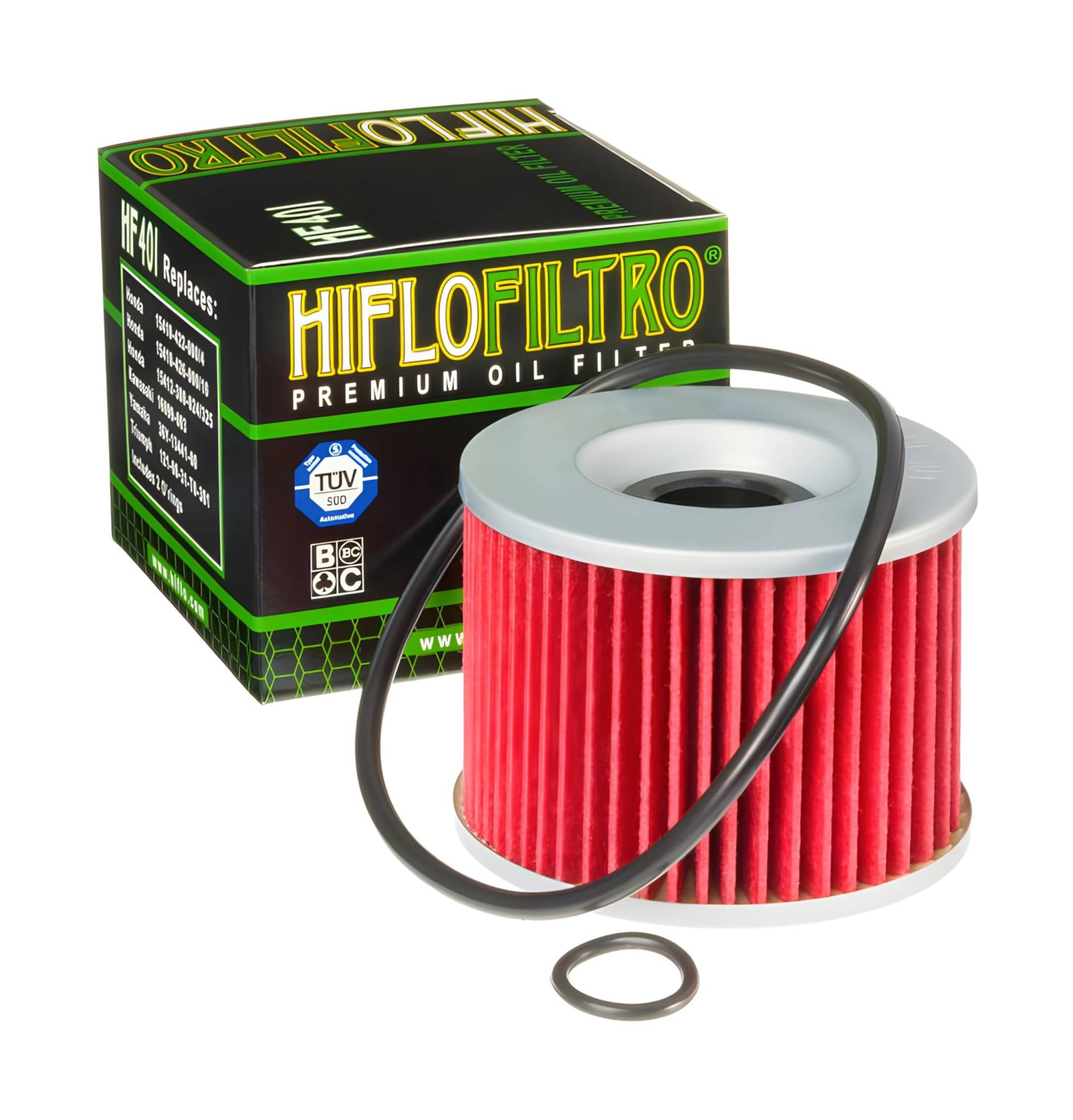 Ölfilter Hiflo HF401 für Honda/Kawasaki/Triumph/Yamaha von HIFLO